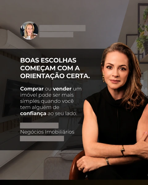 Exemplo real de carrossel de apresentação profissional
